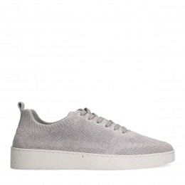 Grijzeknitfabricsneakers