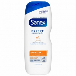 3xSanexDouchegelDermoSenstive600ml