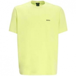 T-shirtKorteMouwBOSSCrewNeckTeeT-ShirtLightPastelGreen