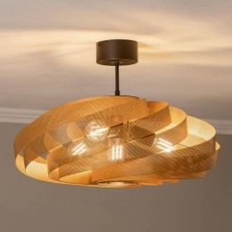 EulunaPlafondlampVentogoudkleurig60cm