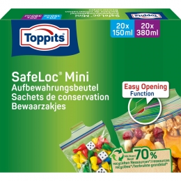 ToppitsSafelocMiniZip-Zakjes40stuks