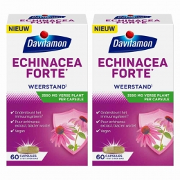 GratisVerzending2xDavitamonEchinaceaForte60capsules