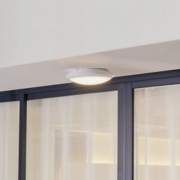 LindbyLEDbuitenplafondlampNairawitsensor30cmIP65