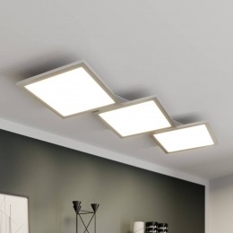 LucandeLEDplafondlampIlira3-lampszilverCCTdimbaar