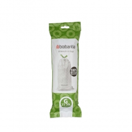 12xBrabantiaVuilniszakkenmetTrekbandsluiting23-30literTypeG20zakken