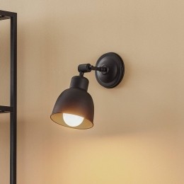 EulunaWandlampEmoti1-lampzwart