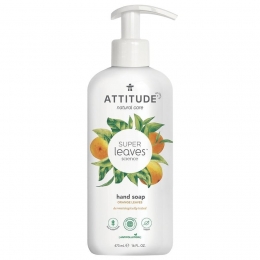 AttitudeSuperLeavesScienceNaturalHandSoap-OrangeLeaves
