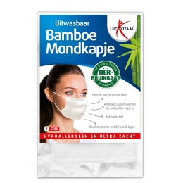 3xLucovitaalBamboeMondkapjeWit