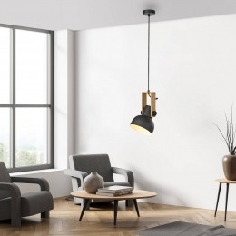 JUSTLIGHTGmbHJUSTLIGHTCup20hanglamp16cm1-lampzwart