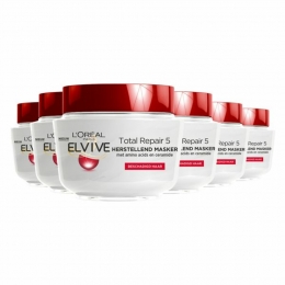 6xLOralElviveTotalRepair5Haarmasker300ml