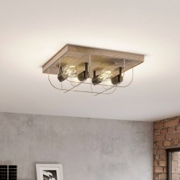 EnvostarNeptunaplafondlampvierkant4-lamps