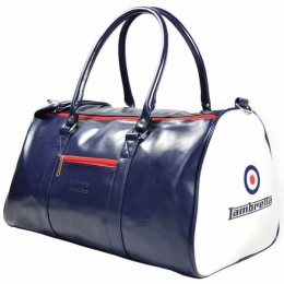 LambrettaRetroSportsLargeBagTas28x49x25T20064L-NVYWHT