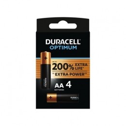 DuracellOptimumAABatterijLR03NietOplaadbaar4Stuks