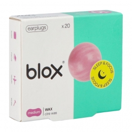 BloxSleepWaxMedium10PaarOordopjes