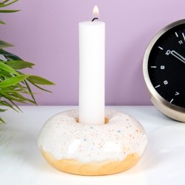 Donutkandelaar-Wit