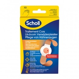 6xSchollLikdoornVerwijderpleisters8stuks