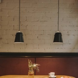 LEDS-C4Napahanglamp18cmzwart-goud