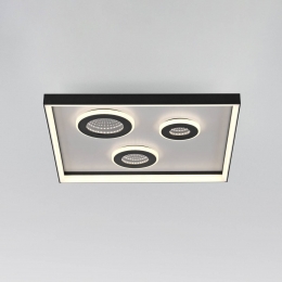 PaulNeuhausLEDplafondlampDune45cmzwartCCTdimbaar