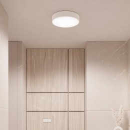 TEMARLIGHTINGCleoplafondlamp20cmIP54witmetaalE27