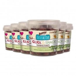 6xBunnyNatureClickEnSnackTrainingssnackGroente30gr