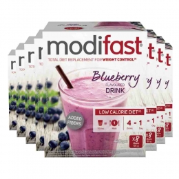 8xModifastIntensiveMilkshakeBlueberry8x55gr
