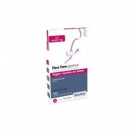 FleaFreeSpotOnAntiVlooiendruppelsKatvanaf1kg3pipetten