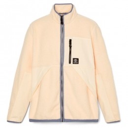 Timberland-SherpaMixMediaFleece-FleecevestmaatXLbeige