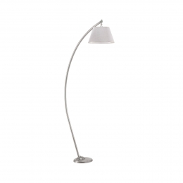 ONLIVloerlampSineazilverzilverhoogte110cmijzertextiel