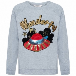 BRAVESOULWonderfulDamesSweatshirtLSS-272WONDERGRIJS