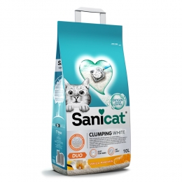 SanicatClumpingWhiteDuoVanillaMandarin10liter