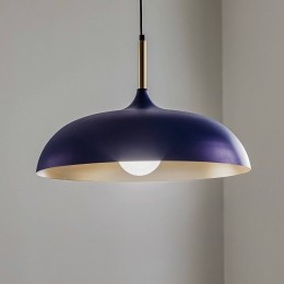 Eko-LightHanglampLincolnblauwgoud