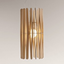FabbianStickhout-hanglampcilindervormig33cm