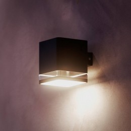 PhilipsLEDbuitenwandlampVironazwartIP44