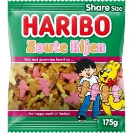 HariboZouteRijen175gr