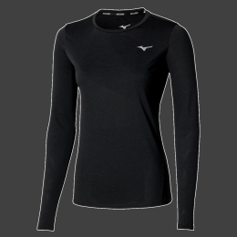 MizunoCoreImpulseLongSleeveteeZwartDamesMaatS