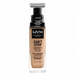 NYXCantStopWontStopFoundationSoftBeige30ml