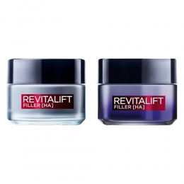 LOralRevitaliftFillerHA-Dagcrme1x50mlNachtcrme1x50ml-Pakket