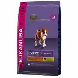 3xEukanubaGrowingPuppyMediumHondenvoer3kg