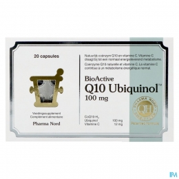 BioactiveQ10100mg20Capsules