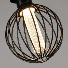 SearchlightLEDDecoBolE2745W2700Kzwartmetalenstokjes