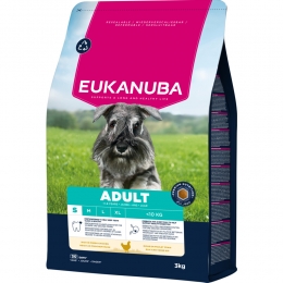 EukanubaLifeCareDogAdultSmallHondenvoerChicken3kg