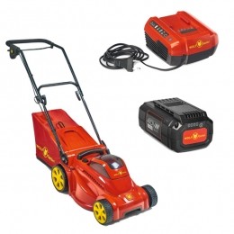 WOLF-GartenLycos40340M40VLi-IonAccuGrasmaaierSet1x25AhAccu-470W-34cm
