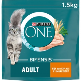 PurinaONEKattenvoerDroogAdultKip-VolkorenGranen15kg