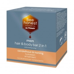 BeeHonestShampooBodybarMen80gr