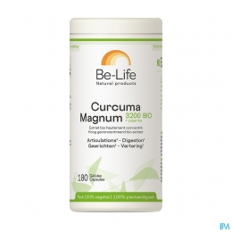Be-LifeCurcuma3200MagnumBio180Capsules