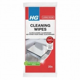 HGReinigingsdoekjesGlas20stuks