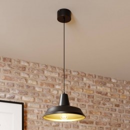 LuminexHanglampClasszwartgoud