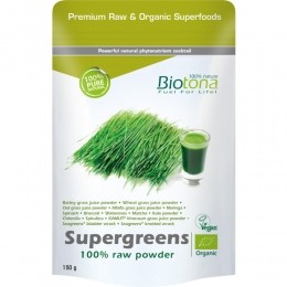 BiotonaSupergreensRawPowder150gr