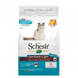 SchesirKatDrySterilizedVis400gr