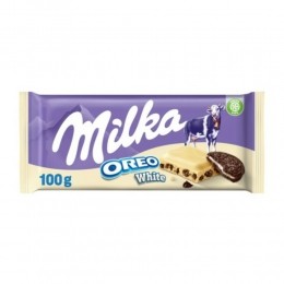 MilkaChocoladeReepOreoWit100gr